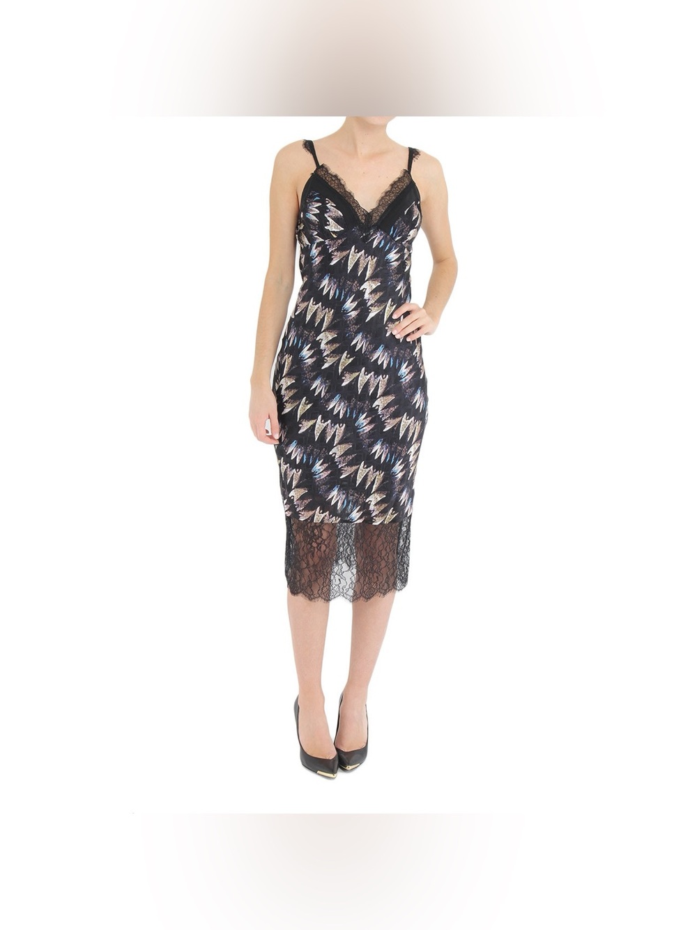 New Diane von Fürstenberg Margarit Lace Trim
Dress, Size 10 (no tags)
